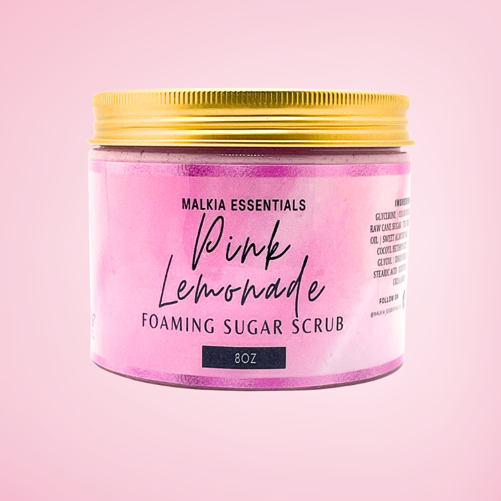 Pink Lemonade Foaming Body Scrub