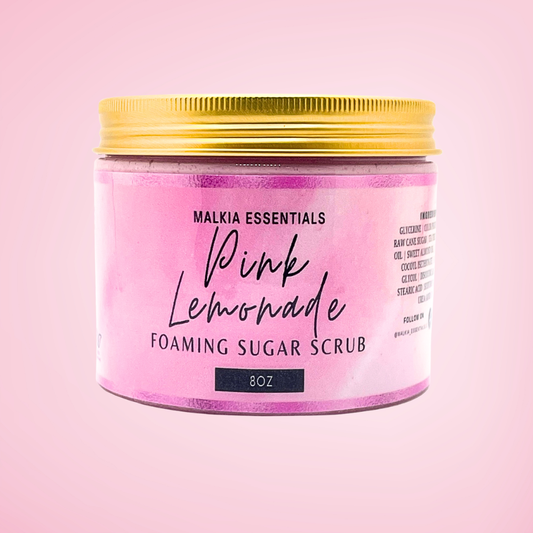 Pink Lemonade Foaming Body Scrub