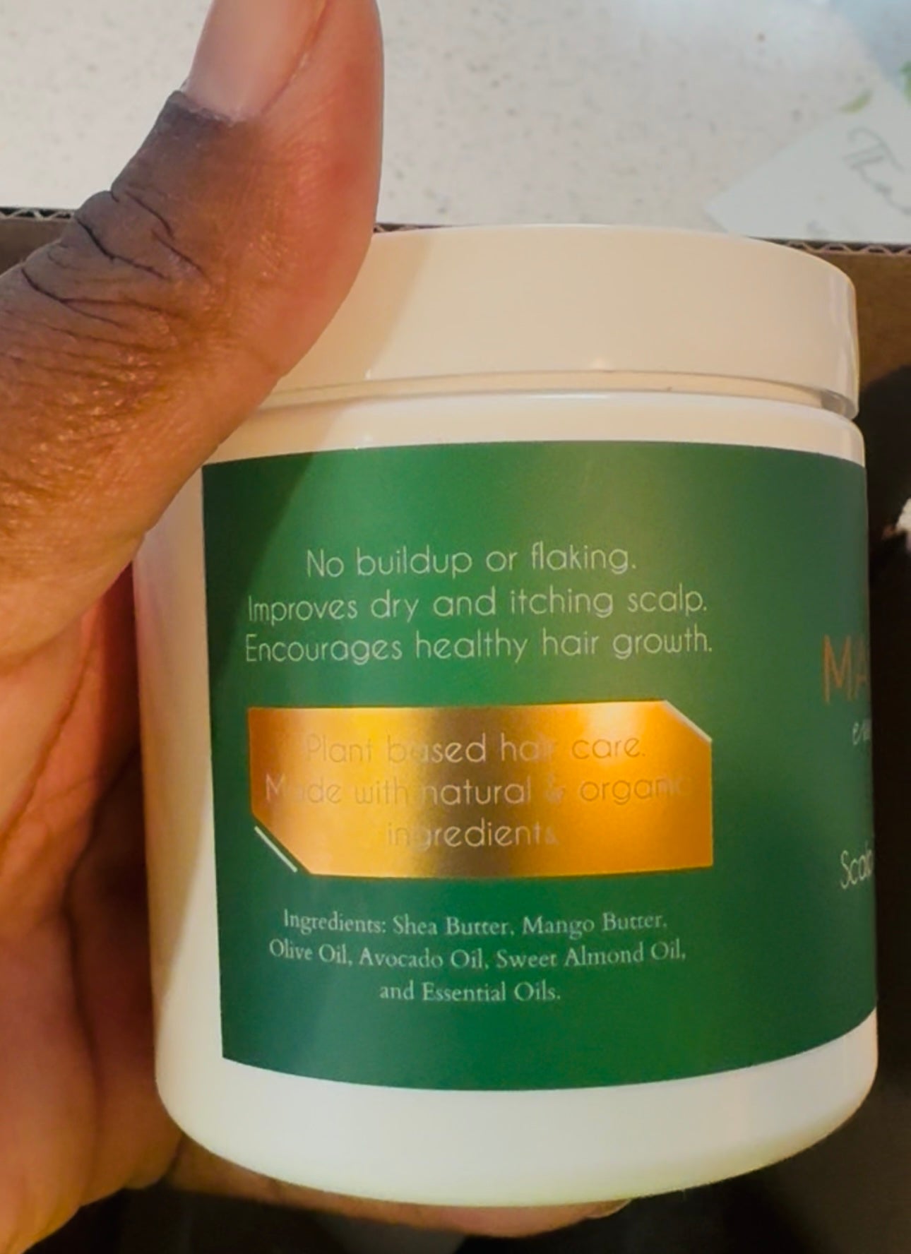 Malkia Essentials Hydrating Scalp Treatment - Itchy & Dry Scalp Relief | (8oz)
