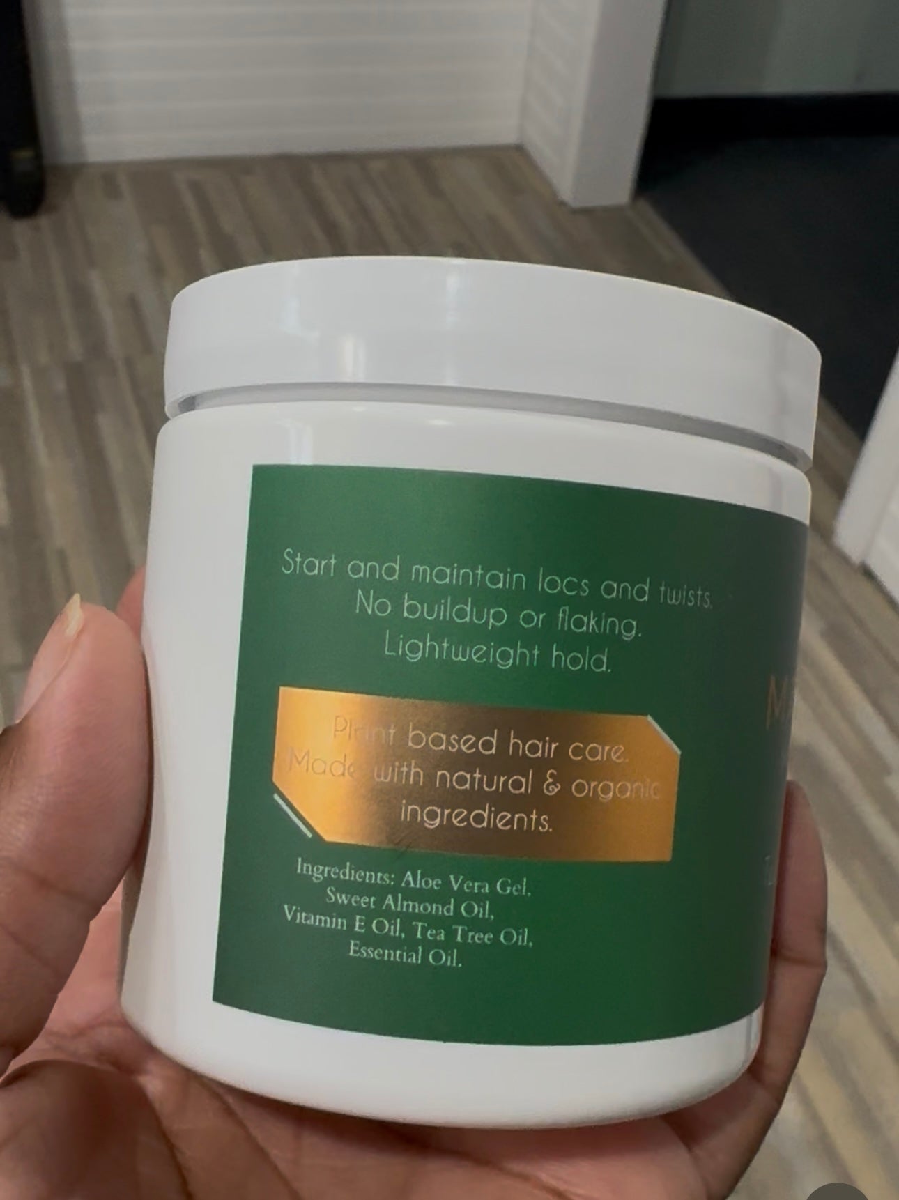 Malkia Essentials Twist & Loc Gel - Light Hold & Defining Formula (8oz)