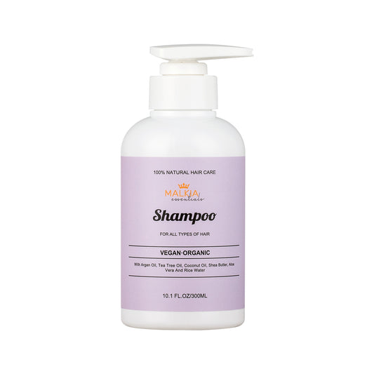 Rice Water Shampoo, Vegan Shampoo For All Hair Types, Organic Shampoo