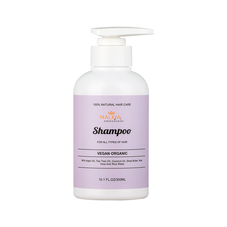 Rice Water Shampoo, Vegan Shampoo For All Hair Types, Organic Shampoo